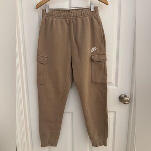 Nike Kids Brown Cargo Joggers